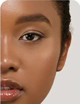 Shade Sand: wajah tampak mulus sesudah memakai cushion